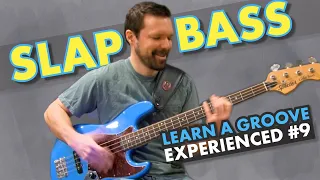 SLAP BASS LESSON: Experienced Groove #9 (with tab)