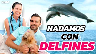 NADAMOS CON UNA MANADA DE DELFINES | El Mundo de Camila Vlogs