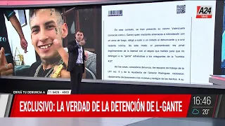 🔴 EXCLUSIVO: toda la verdad de la DETENCIÓN de L-GANTE