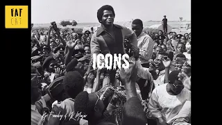 (free) chill 90s boom bap hip hop instrumental x Old School Jazz type freestyle rap beat | "Icons"