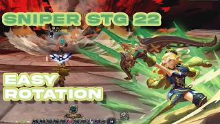 SNIPER STG 22 - EASY ROTATION / Dragon Nest Sea #dnsea