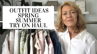 Ten spring summer outfit ideas try on haul - what to wear