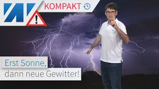 Vorwarnung! Schlechte Prognose für die Flutgebiete: Neue schwere Gewitterlage! wetter.net KOMPAKT