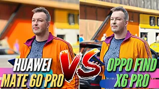 HUAWEI MATE 60 PRO vs OPPO FIND X6 PRO. Большое сравнение камер