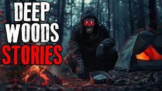 3 TRUE Deep Woods Horror Stories | Black Screen For Sleep | True Camping Scary Stories | Rain Sounds