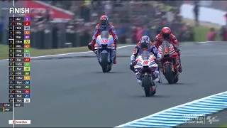 Unreal last lap at the Australian Grand Prix Motogp