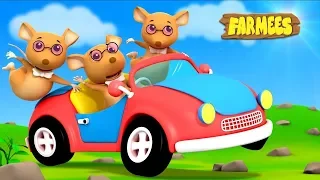 Three Blind Mice | Kindergarten Nursery Rhymes For Chidren | Baby Videos Compilation by Farmees