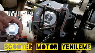 scooter motor yenileme (scooter engine reconditioning)