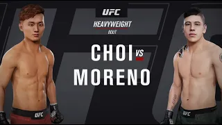 UFC Doo Ho Choi vs. Brandon Moreno Confront a player who enjoys a battle while making mudslinging!