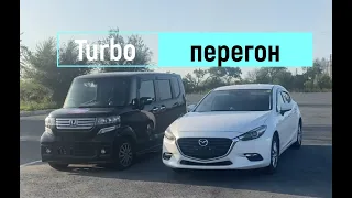 Долгие поиски авто.  Попали в не погоду. Перегон из Владивостока Mazda Axela и Honda N-Box