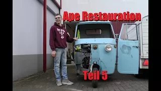 Piaggio Ape 400 Restauration Teil 5 - Die Apeschrauber