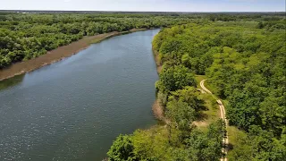 Весняні польоти в пониззі Дніпра. Бургунка '21. С высоты птичьего полета.