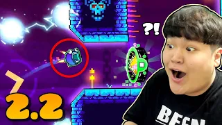 REACTING TO Update 2.2 Sneak Peek! [OFFICIAL] | Geometry Dash