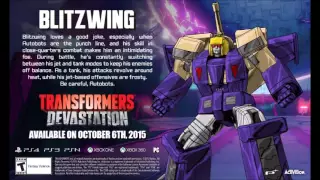 Transformers Devastation Soundtrack - Blitzwing