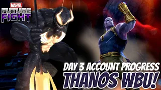[MFF-HINDI] Day-3 90 Days CHALLENGE! Beginner Guide! WBU Thanos, Galactus GBR - Marvel Future Fight