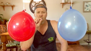 Bernoulli Principle with balloons Experiment