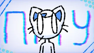 Анимационный отрывок из трека "И я такой Пау Пау Пау" @nyan.mp3  | 2D animation | Вэйф