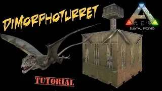 Dimorphoturret, bird cage defensive turret structure - Ark Survival Evolved