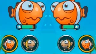 Eatme.io Hungry fish fun game  Держим первое место в турнире - Рыбки ио под водой как mope.io