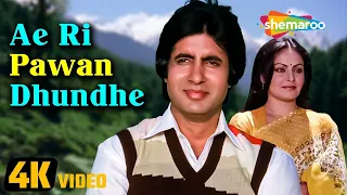 ए री पवन ढूंढे - Ae Ri Pawan Dhundhe (4K Video) - Bemisal (1982) - Rakhee - Amitabh Bachchan