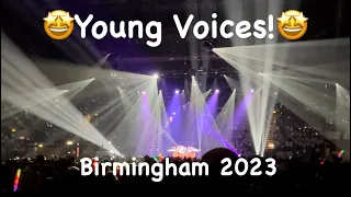 🤩 Amazing Young Voices 2023 in Birmingham Resorts World Arena!!!🤩