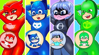 PJ MASKS, BUT BREWING CUTE BABY & BREWING CUTE PREGNANT - Catboy's Life Story - PJ MASKS 2D