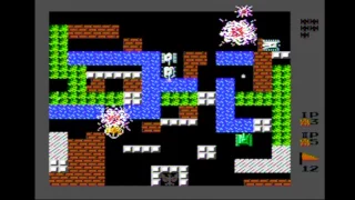 Battle city Real NES gameplay (Double player demonstration)