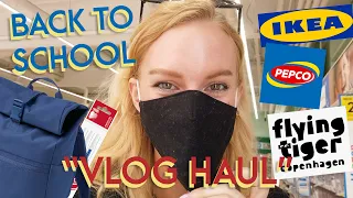 Back to school "VLOG HAUL"