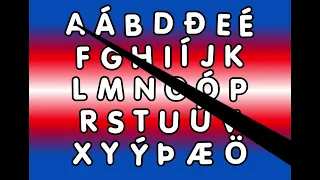 Icelandic Alphabet Song / Söngur íslenska stafrófsins