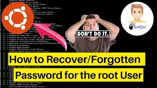 Ubuntu root password reset | How to Reset Root Password