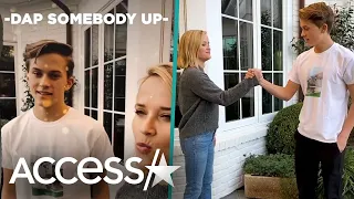 Reese Witherspoon Learns How To Dap Thanks To Son Deacon