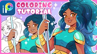 How To Color In IbisPaint X || FULL TUTORIAL!