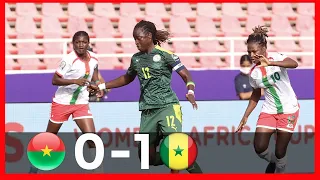 SENEGAL VS BURKINA FASO(1-0)-WOMEN'S AFCON-GOALS&HIGHLIGHTS