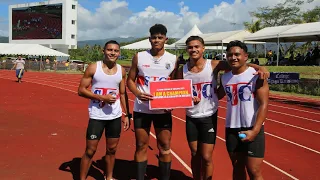 Samoa Senior Boys - Relay 4x100m (COC) Ministry of Education Sports and Culture Samoa 20.08.2021