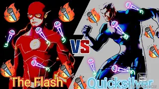 This Rap Battle Is Going To Be Fast:The Flash Vs Quicksilver (Epic Rap Battle) Reaction