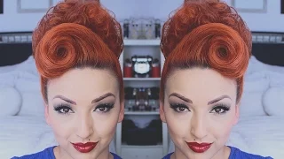 PERFECT PINUP HAIR TUTORIAL