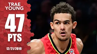 Trae Young drops 47 on Nets in front of Kobe Bryant | 2019-20 NBA Highlights