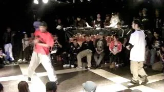 20120120 KAZU vs UC @HOOK UP BEST16 with ShinYeah