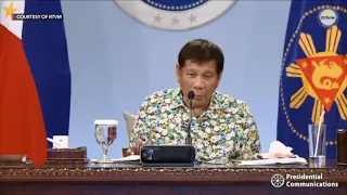 President Duterte's remarks on China and the West Philippine Sea
