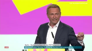 FDP-Parteitag: Rede des Vorsitzenden Christian Lindner am 26.04.19