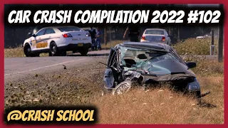 Car Crash Compilation 2022 |Russian Crash| Driving Fails |Bad Drivers| Dashcam Fails| #102