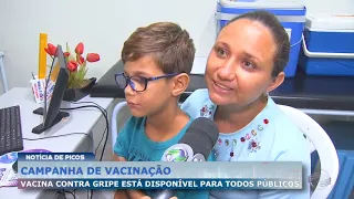 Vacina contra gripe está disponível para todos públicos