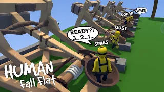 3 MINIONS IS BACK!!! PRO TIPS AND TRICKS in HUMAN FALL FLAT