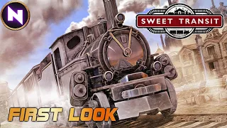 First Look at Sweet Transit | Factorio Trains + Colony Simulation