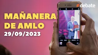 Conferencia mañanera de AMLO Presidene de México del 29 de septiembre de 2023