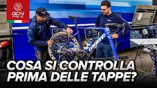 Che lavoro svolgono i meccanici durante il Giro d’Italia?