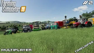 Barley harvest,selling grain & silage | Peter Vill | Multiplayer Farming Simulator 19 | Episode 2