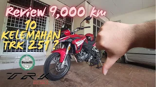 Jangan beli ? Benelli TRK 251 | 10 kelemahan setelah 9000km menunggang.