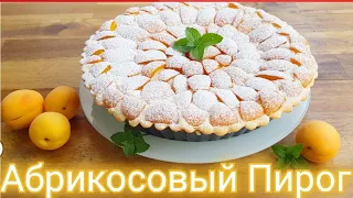 Абрикосовый Пирог с нежным тестом/Apricot Pie withTender Dough/Aprikosen Tarte Kuchen mit zartemTeig