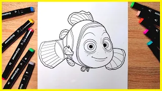 Coloring Finding Nemo | Disney coloring pages